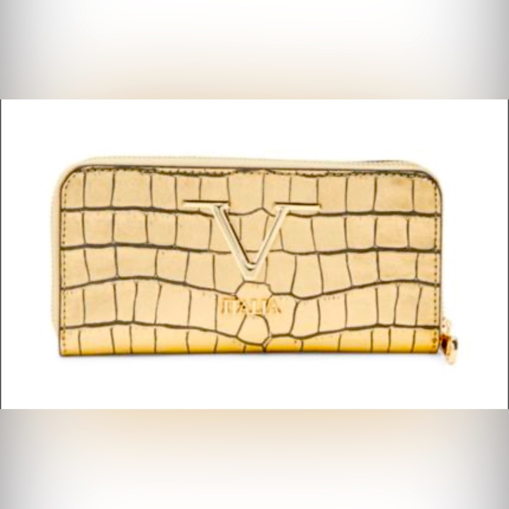 V ITALIA MADE IN ITALY Zippy Wallet
